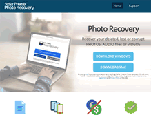 Tablet Screenshot of photo-recovery-software.net